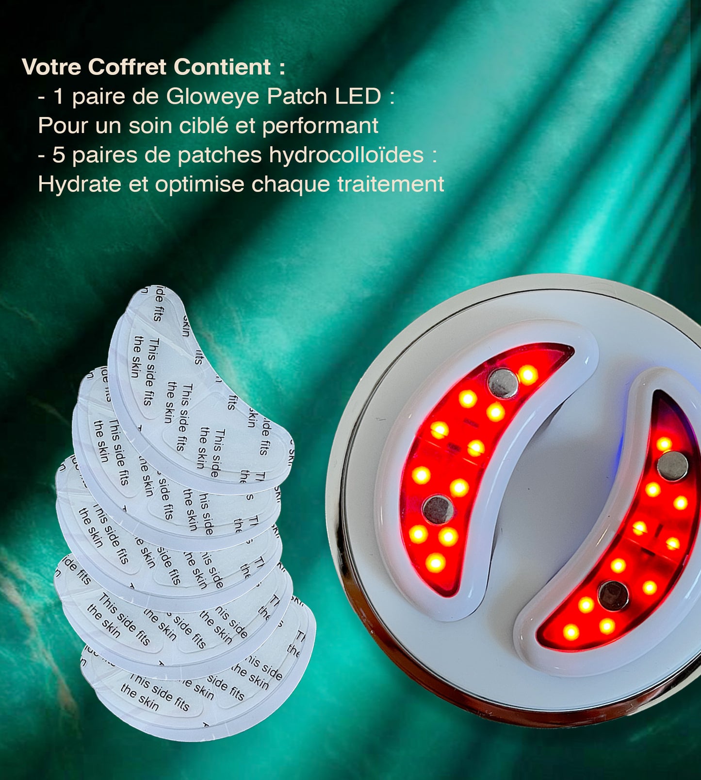 Gloweye Patch LED pour les yeux