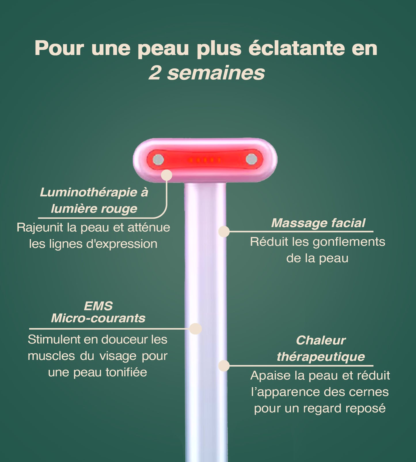 Le Soin 4-en-1 Baguette LED